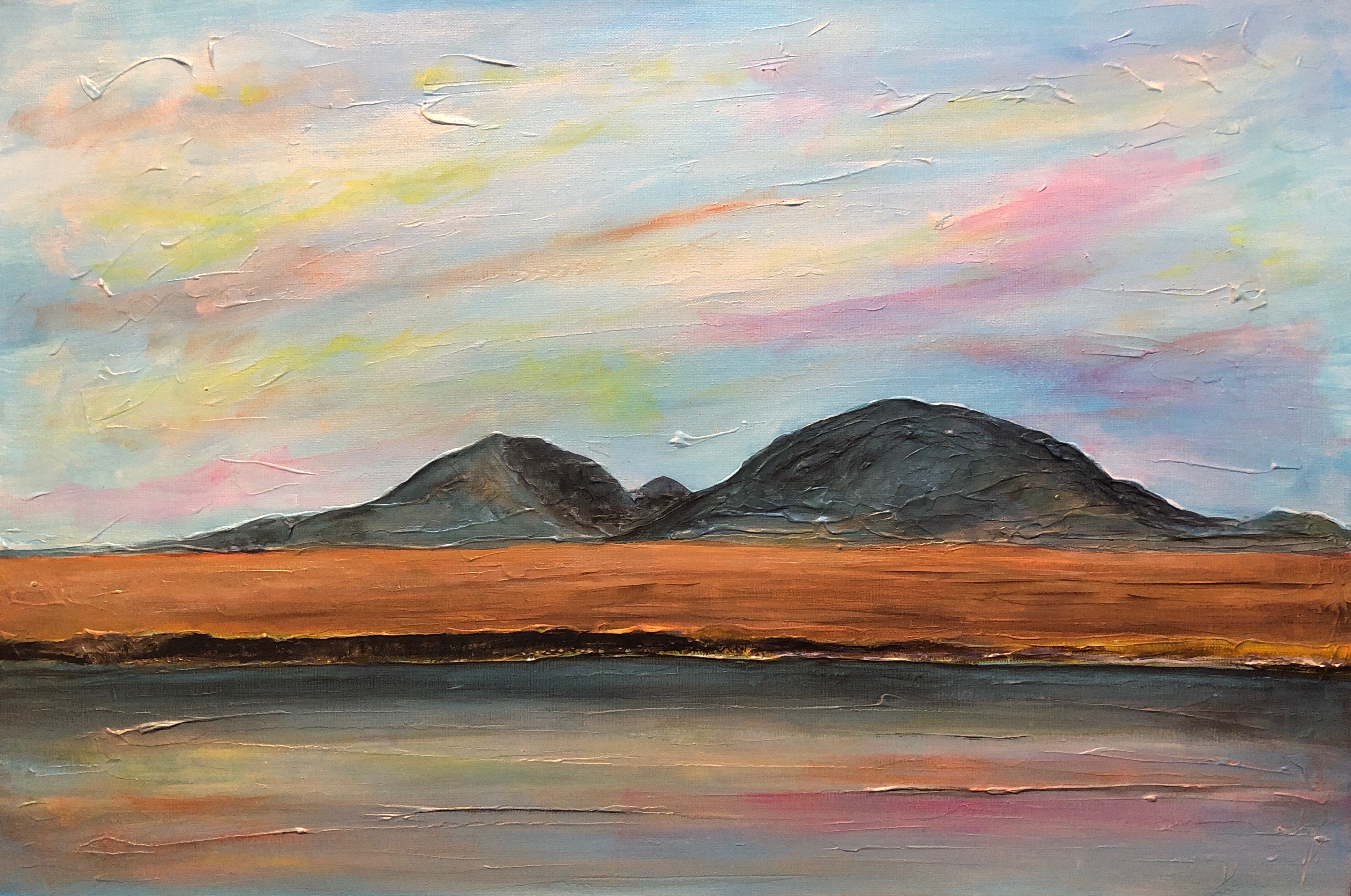 Commission request original landscape paintings from Scotland by Scottish Artist Hunter