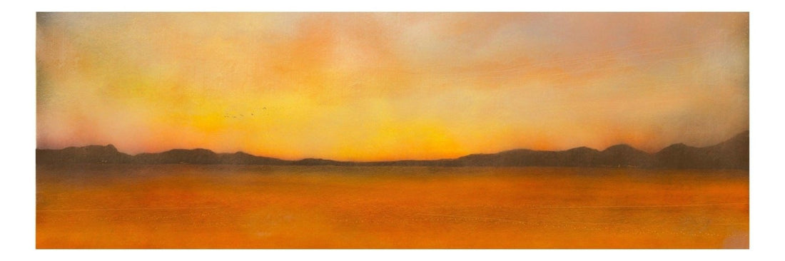 Islay Dawn Scotland Panoramic Fine Art Prints | An Artwork from Scotland by Scottish Artist Hunter