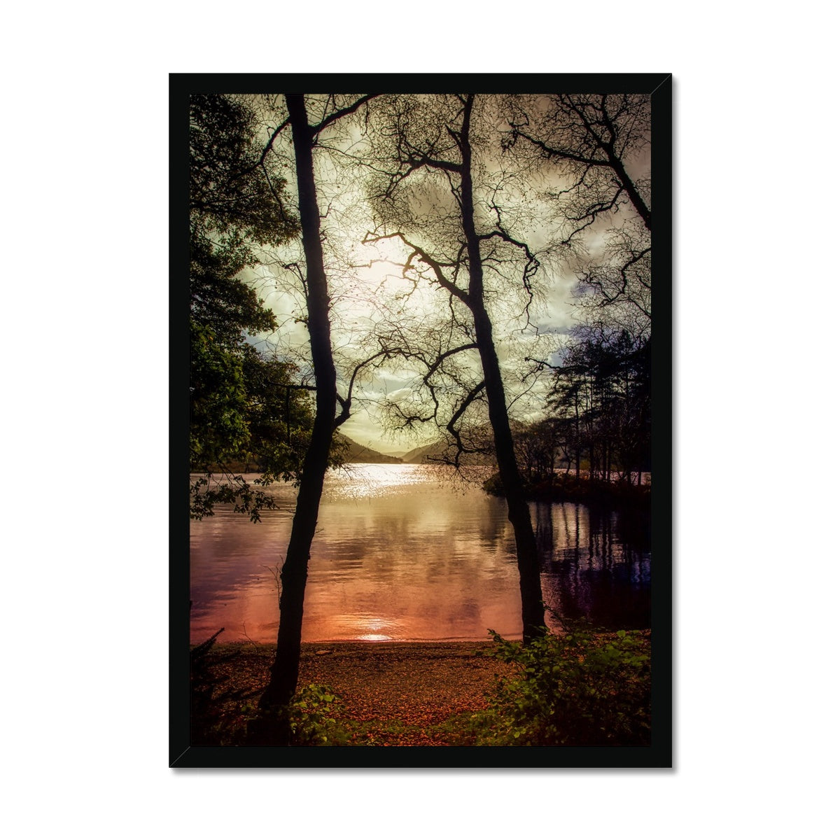 Loch Eck Silver Light 2 | Scottish Landscape Photography | Framed Print