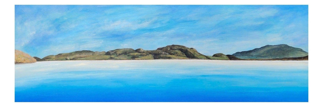 Reef Beach Lewis Scotland Panoramic Fine Art Prints | An Artwork from Scotland by Scottish Artist Hunter