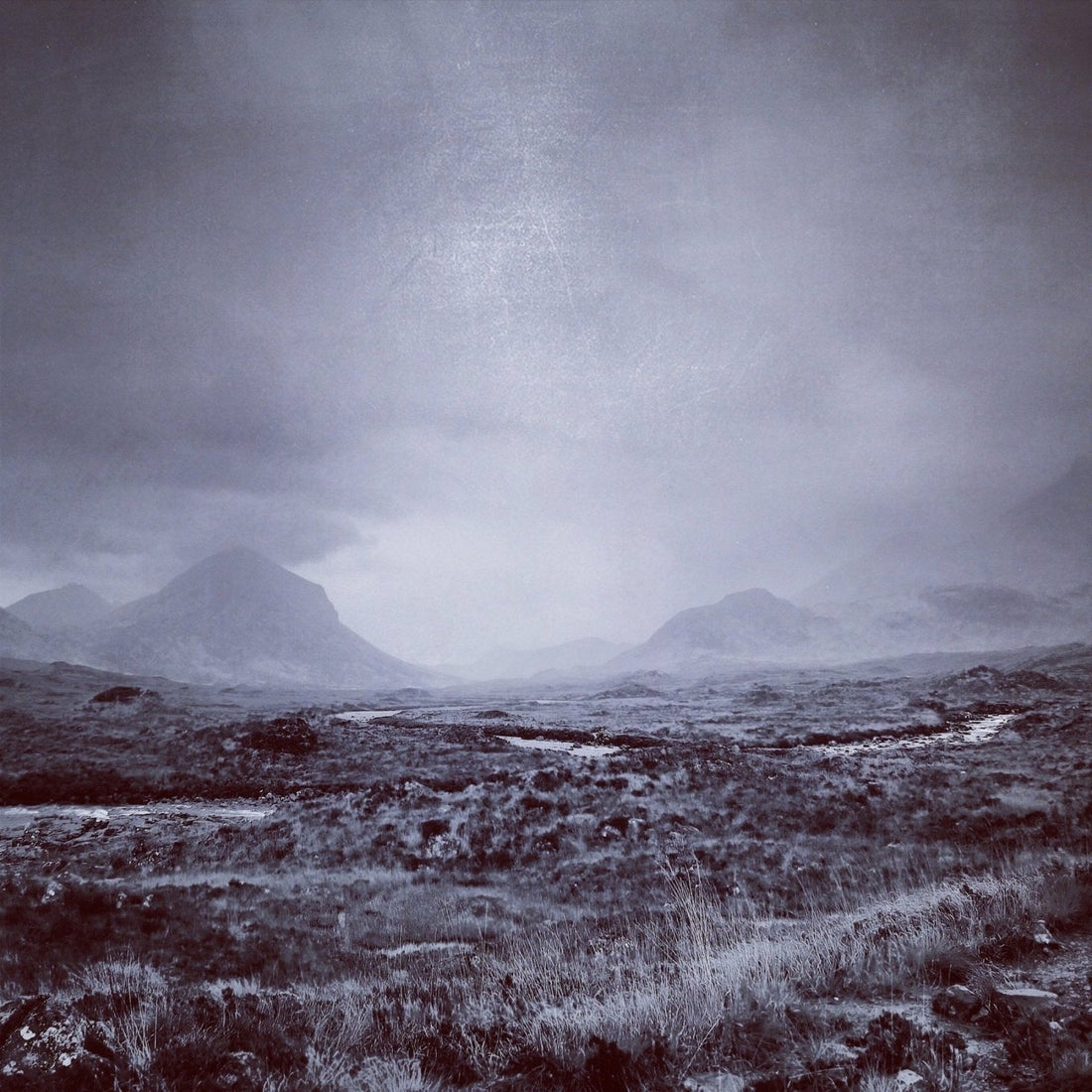 The Brooding Cuillin Skye Painting Fine Art Prints